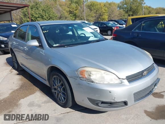 ✅ 2011 Chevrolet Impala LT Fleet • VIN: 2G1WG5EK8B1211444 • Lot: 43694118. Listed on IAAI with 170,834 mi. Free auction sales archive from the USA and detailed vehicle history report at DreamBid. Image 1.