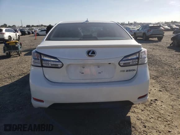 ✅ 2012 Lexus HS 250h • VIN: JTHBB1BA4C2051121 • Lot: 87313005. Listed on Copart with 82,634 mi. Free auction sales archive from the USA and detailed vehicle history report at DreamBid. Image 6.