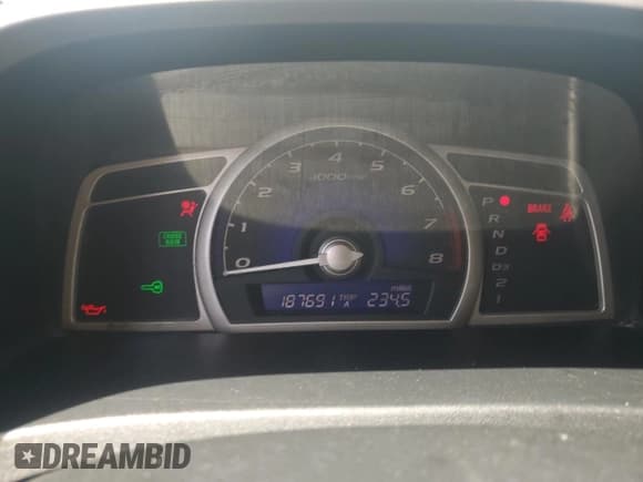 ✅ 2008 Honda Civic GX • VIN: 1HGFA46538L000281 • Lot: 58275345. Listed on Copart with 187,691 mi. Free auction sales archive from the USA and detailed vehicle history report at DreamBid. Image 8.