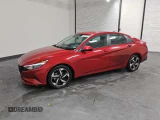 2023 Hyundai Elantra SEL with VIN KMHLS4AG0PU437456, listed as a Copart auction lot 90432205 with 76,607 mi miles and Clean title. Bid and sale history available at DreamBid. Image 1.