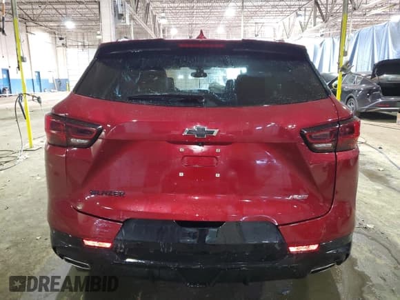 ✅ 2025 Chevrolet Blazer RS • VIN: 3GNKBERS3SS200149 • Лот: 93425965. Опубликован ранее на Copart с пробегом 15 702 миль. Бесплатный доступ к архиву аукционных продаж из США и подробный отчёт об истории автомобиля на DreamBid. Изображение 6.