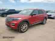 2022 Ford Explorer Limited with VIN 1FMSK7FH7NGA30499, listed as a Copart auction lot 67663755 with 93,518 mi miles and Clean title. Bid and sale history available at DreamBid. Image 1.
