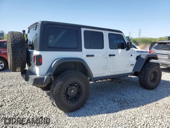 ✅ 2022 Jeep Wrangler Unlimited Rubicon • VIN: 1C4HJXFN2NW212592 • Lot: 53071895. Listed on Copart with 49,986 mi. Free auction sales archive from the USA and detailed vehicle history report at DreamBid. Image 3.