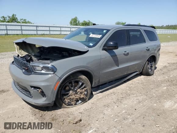 ✅ 2023 Dodge Durango GT • VIN: 1C4RDHDG1PC654225 • Lot: 52720845. Wystawiony na Copart z przebiegiem 19 429 mil. Bezpłatny archiwum sprzedaży aukcyjnych z USA i szczegółowy raport historii pojazdu na DreamBid. Zdjęcie 1.