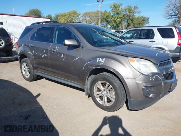 ✅ 2012 Chevrolet Equinox 1LT • VIN: 2GNFLEEK0C6359182 • Лот: 43503787. Опубликован ранее на IAAI с пробегом 129 923 миль. Бесплатный доступ к архиву аукционных продаж из США и подробный отчёт об истории автомобиля на DreamBid. Изображение 1.