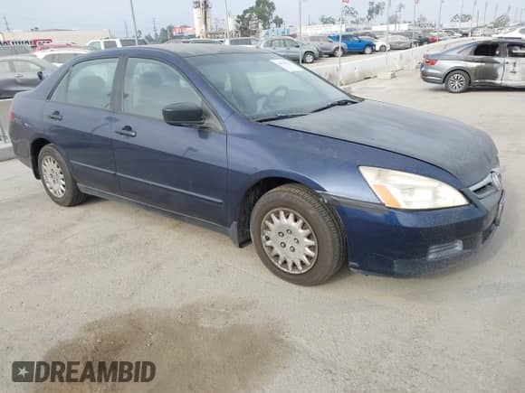 2006 Honda Accord VP with VIN JHMCM561X6C011155, listed as a IAAI auction lot 42961672 with 146,818 mi miles and . Bid and sale history available at DreamBid. Image 1.