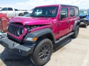 ✅ 2024 Jeep Wrangler Sport S • VIN: 1C4PJXDN1RW363914 • Lot: 42674626. Listed on IAAI with 10,893 mi. Free auction sales archive from the USA and detailed vehicle history report at DreamBid. Image 2.