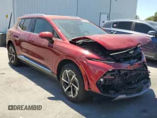 2025 Chevrolet Equinox EV LT z VIN 3GN7DLRPXSS191465, wystawiony jako Copart lot #69134235 z przebiegiem 6 243 mil mil oraz Szkoda całkowita • Salvage title. Historia ofert i sprzedaży dostępna na DreamBid. Obrazek 4.