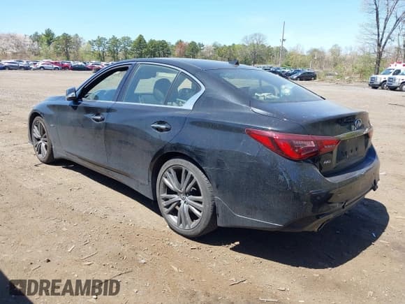 ✅ 2020 Infiniti Q50 Luxe • VIN: JN1EV7AR8LM256156 • Лот: 42138315. Опубликован ранее на IAAI с пробегом 46 878 миль. Бесплатный доступ к архиву аукционных продаж из США и подробный отчёт об истории автомобиля на DreamBid. Изображение 3.