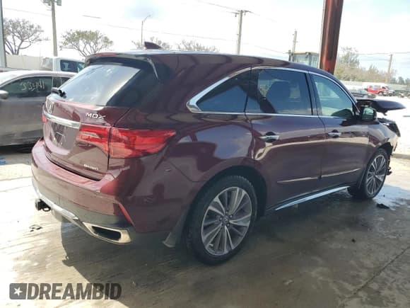 ✅ 2018 Acura MDX Technology • VIN: 5J8YD4H57JL007513 • Lot: 52804545. Listed on Copart with 162,472 mi. Free auction sales archive from the USA and detailed vehicle history report at DreamBid. Image 3.