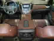 2016 Chevrolet Tahoe LTZ with VIN 1GNSKCKC5GR107425, listed as a Copart auction lot 81219225 with 130,322 mi miles and Salvage title. Bid and sale history available at DreamBid. Image 8.