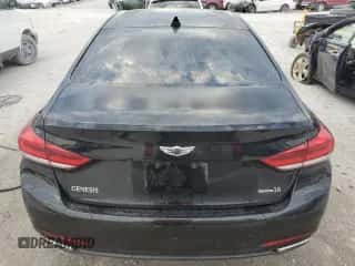2016 Hyundai Genesis 3.8L z VIN KMHGN4JE6GU128579, wystawiony jako Copart lot #69292634 z przebiegiem 83 603 mil mil oraz Szkoda całkowita • Salvage title. Historia ofert i sprzedaży dostępna na DreamBid. Obrazek 6.