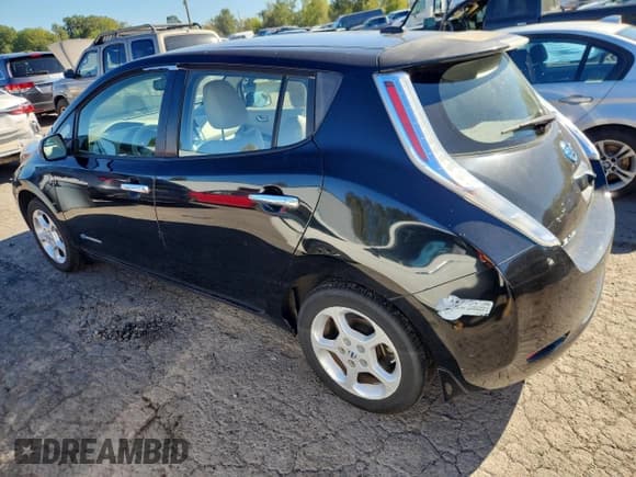 ✅ 2012 Nissan LEAF SL • VIN: JN1AZ0CP8CT026855 • Lot: 82239905. Listed on Copart with 74,032 mi. Free auction sales archive from the USA and detailed vehicle history report at DreamBid. Image 2.