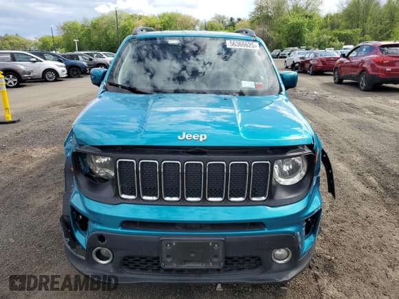✅ 2021 Jeep Renegade Latitude • VIN: ZACNJDBB7MPM43901 • Lot: 56366625. Wystawiony na Copart z przebiegiem 81 171 mil. Bezpłatny archiwum sprzedaży aukcyjnych z USA i szczegółowy raport historii pojazdu na DreamBid. Zdjęcie 5.