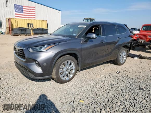 ✅ 2023 Toyota Highlander L • VIN: 5TDKDRBH7PS005854 • Lot: 81298385. Listed on Copart with 54,161 mi. Free auction sales archive from the USA and detailed vehicle history report at DreamBid. Image 1.