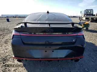 2022 Hyundai Elantra z VIN KMHLW4AKXNU008959, wystawiony jako Copart lot #82348665 z przebiegiem 30 359 mil mil oraz Szkoda całkowita • Salvage title. Historia ofert i sprzedaży dostępna na DreamBid. Obrazek 6.