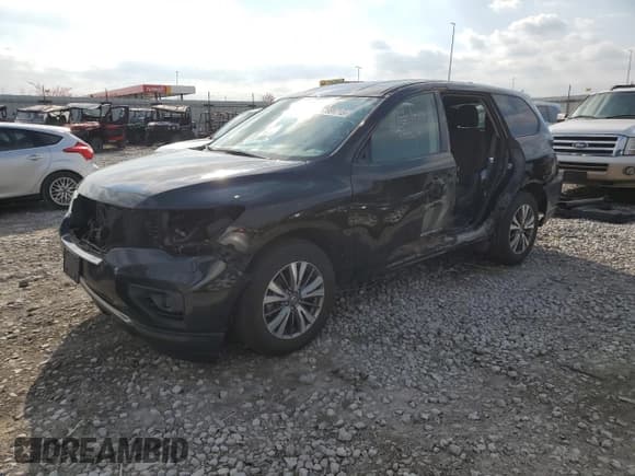 ✅ 2019 Nissan Pathfinder SV • VIN: 5N1DR2MMXKC603633 • Лот: 52808715. Опубликован ранее на Copart с пробегом 49 297 миль. Бесплатный доступ к архиву аукционных продаж из США и подробный отчёт об истории автомобиля на DreamBid. Изображение 1.