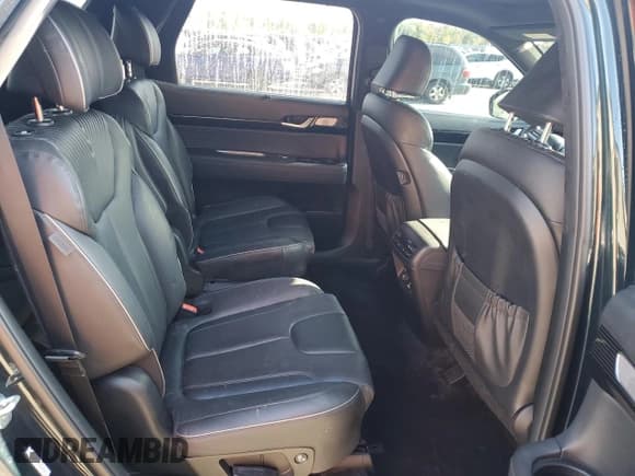 ✅ 2023 Hyundai Palisade Calligraphy • VIN: KM8R74GE3PU504763 • Лот: 80862575. Опубликован ранее на Copart с пробегом 59 055 миль. Бесплатный доступ к архиву аукционных продаж из США и подробный отчёт об истории автомобиля на DreamBid. Изображение 11.