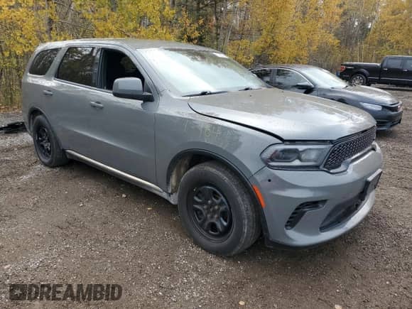 2022 Dodge Durango Pursuit z VIN 1C4SDJFT3NC189592, wystawiony jako Copart lot #87380045 z przebiegiem 133 686 mil mil oraz Szkoda całkowita • Salvage title. Historia ofert i sprzedaży dostępna na DreamBid. Obrazek 4.