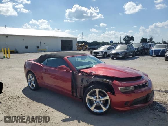 ✅ 2014 Chevrolet Camaro LT • VIN: 2G1FC3D31E9146159 • Lot: 65006295. Wystawiony na Copart z przebiegiem 56 236 mil. Bezpłatny archiwum sprzedaży aukcyjnych z USA i szczegółowy raport historii pojazdu na DreamBid. Zdjęcie 4.