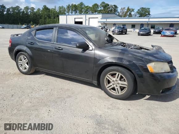 2010 Dodge Avenger R/T with VIN 1B3CC5FBXAN183259, listed as a Copart auction lot 85716845 with Not provided miles and Salvage title. Bid and sale history available at DreamBid. Image 4.