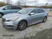 2016 Hyundai Sonata Sport z VIN 5NPE34AF0GH357974, wystawiony jako Copart lot #90990765 z przebiegiem 163 175 mil mil oraz Czysty tytuł • Clean title. Historia ofert i sprzedaży dostępna na DreamBid. Obrazek 1.