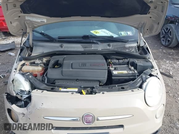 ✅ 2012 FIAT 500 Sport • VIN: 3C3CFFBRXCT128137 • Lot: 43816276. Listed on IAAI with 139,490 mi. Free auction sales archive from the USA and detailed vehicle history report at DreamBid. Image 10.