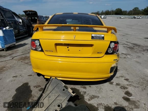 ✅ 2004 Pontiac GTO • VIN: 6G2VX12G64L296753 • Lot: 74538194. Wystawiony na Copart z przebiegiem 78 538 mil. Bezpłatny archiwum sprzedaży aukcyjnych z USA i szczegółowy raport historii pojazdu na DreamBid. Zdjęcie 6.