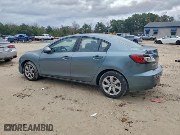 ✅ 2013 Mazda 3 i SV • VIN: JM1BL1TF7D1773800 • Lot: 95776335. Listed on Copart with 165,627 mi. Free auction sales archive from the USA and detailed vehicle history report at DreamBid. Image 2.