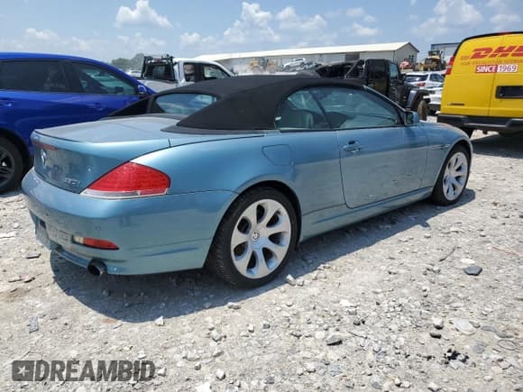 ✅ 2006 BMW 6 Series 650Ci • VIN: WBAEK13466CN75082 • Lot: 68375785. Wystawiony na Copart z przebiegiem 83 641 mil. Bezpłatny archiwum sprzedaży aukcyjnych z USA i szczegółowy raport historii pojazdu na DreamBid. Zdjęcie 3.