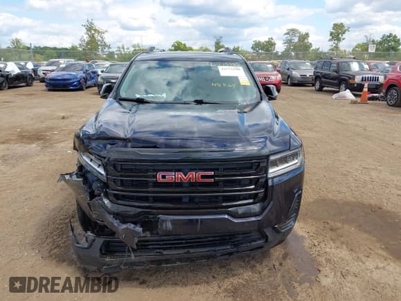 ✅ 2021 GMC Acadia SLE • VIN: 1GKKNKLS7MZ209793 • Lot: 42975388. Listed on IAAI with 85,017 mi. Free auction sales archive from the USA and detailed vehicle history report at DreamBid. Image 13.