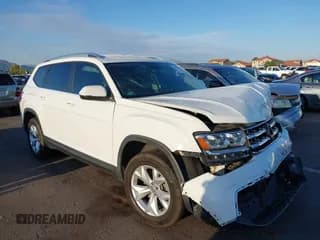 ✅ 2019 Volkswagen Atlas SE • VIN: 1V2DR2CAXKC603013 • Lot: 43077049. Listed on IAAI with 89,430 mi. Free auction sales archive from the USA and detailed vehicle history report at DreamBid. Image 1.
