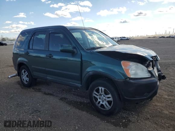 ✅ 2002 Honda CR-V EX • VIN: JHLRD78862C022054 • Lot: 89884725. Listed on Copart with 144,015 mi. Free auction sales archive from the USA and detailed vehicle history report at DreamBid. Image 4.