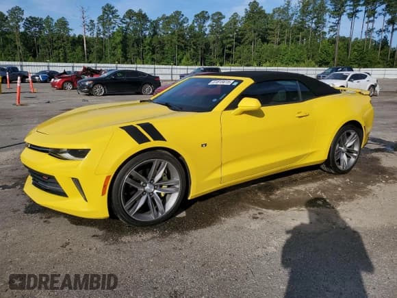 ✅ 2018 Chevrolet Camaro 1LT • VIN: 1G1FB3DS1J0147178 • Лот: 61815615. Опубликован ранее на Copart с пробегом 70 970 миль. Бесплатный доступ к архиву аукционных продаж из США и подробный отчёт об истории автомобиля на DreamBid. Изображение 1.
