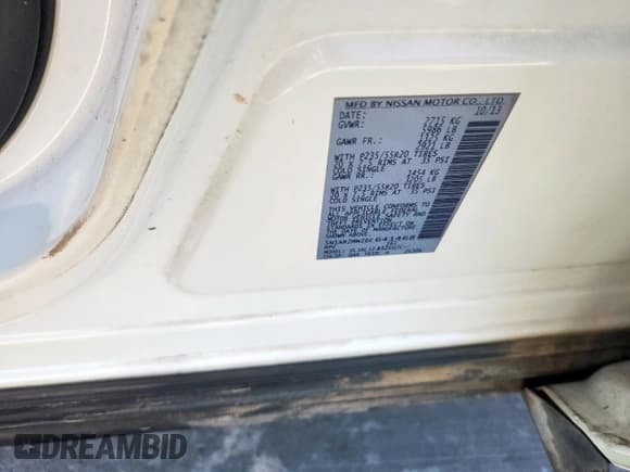 ✅ 2014 Nissan Pathfinder SV • VIN: 5N1AR2MN2EC641468 • Лот: 85898065. Опубликован ранее на Copart с пробегом 182 773 миль. Бесплатный доступ к архиву аукционных продаж из США и подробный отчёт об истории автомобиля на DreamBid. Изображение 13.