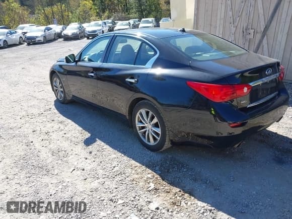 ✅ 2015 Infiniti Q50 Premium • VIN: JN1BV7AR6FM408877 • Lot: 43470572. Listed on IAAI with 68,040 mi. Free auction sales archive from the USA and detailed vehicle history report at DreamBid. Image 3.