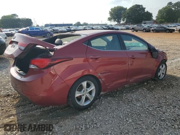 ✅ 2016 Hyundai Elantra SE • VIN: 5NPDH4AE6GH673898 • Lot: 60817505. Listed on Copart with Not provided. Free auction sales archive from the USA and detailed vehicle history report at DreamBid. Image 3.