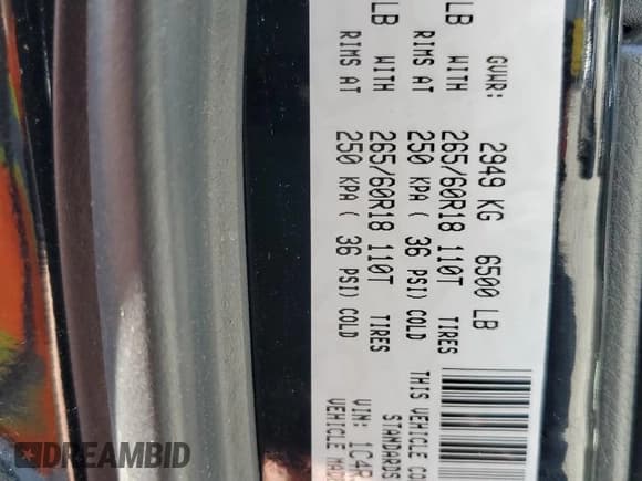 ✅ 2019 Jeep Grand Cherokee Limited • VIN: 1C4RJFBG8KC854673 • Lot: 59017395. Listed on Copart with 101,865 mi. Free auction sales archive from the USA and detailed vehicle history report at DreamBid. Image 13.