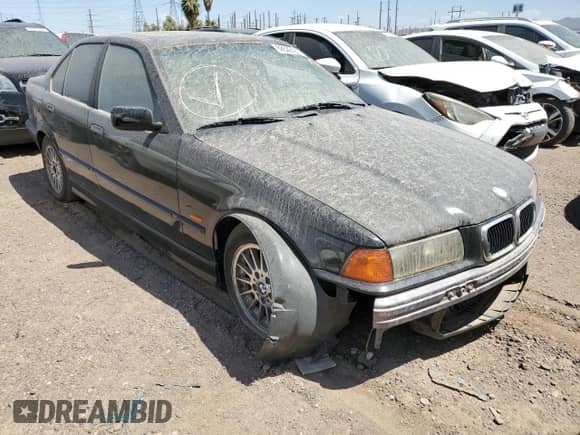 1998 BMW 3 Series 328i with VIN WBACD4328WAV63187, listed as a Copart auction lot 62639163 with Not provided miles and Clean title. Bid and sale history available at DreamBid. Image 4.