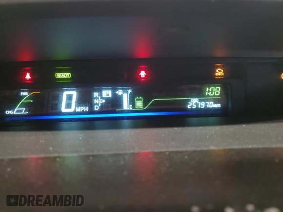 ✅ 2013 Toyota Prius Five • VIN: JTDZN3EU2D3266856 • Лот: 82605315. Опубликован ранее на Copart с пробегом 257 970 миль. Бесплатный доступ к архиву аукционных продаж из США и подробный отчёт об истории автомобиля на DreamBid. Изображение 9.