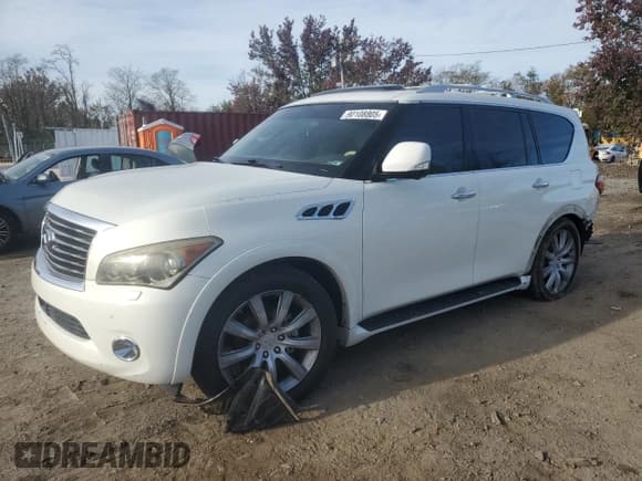 ✅ 2013 Infiniti QX56 • VIN: JN8AZ2NF8D9530063 • Lot: 90108805. Wystawiony na Copart z przebiegiem 294 994 mil. Bezpłatny archiwum sprzedaży aukcyjnych z USA i szczegółowy raport historii pojazdu na DreamBid. Zdjęcie 1.