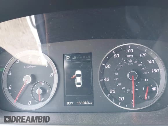 ✅ 2015 Hyundai Sonata Sport • VIN: 5NPE34AB9FH053070 • Lot: 43467488. Wystawiony na IAAI z przebiegiem 161 949 mil. Bezpłatny archiwum sprzedaży aukcyjnych z USA i szczegółowy raport historii pojazdu na DreamBid. Zdjęcie 7.