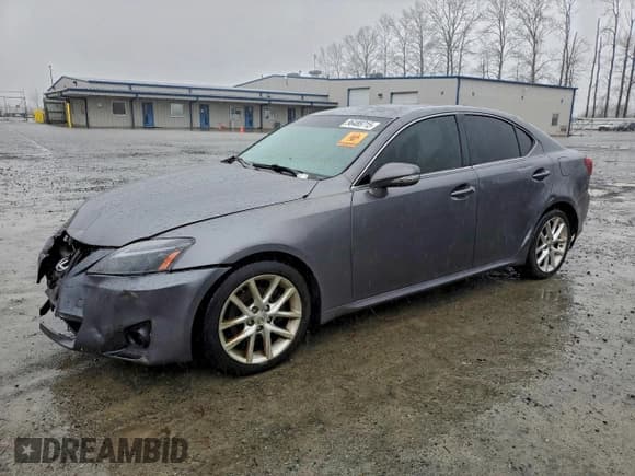 ✅ 2012 Lexus IS 250 • VIN: JTHBF5C24C5172202 • Lot: 96488715. Listed on Copart with Not provided. Free auction sales archive from the USA and detailed vehicle history report at DreamBid. Image 1.