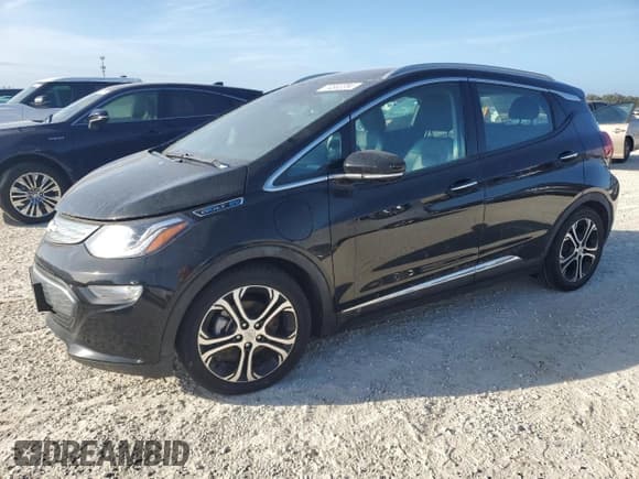 ✅ 2017 Chevrolet Bolt EV Premier • VIN: 1G1FX6S02H4160528 • Лот: 74532204. Опубликован ранее на Copart с пробегом 47 667 миль. Бесплатный доступ к архиву аукционных продаж из США и подробный отчёт об истории автомобиля на DreamBid. Изображение 1.