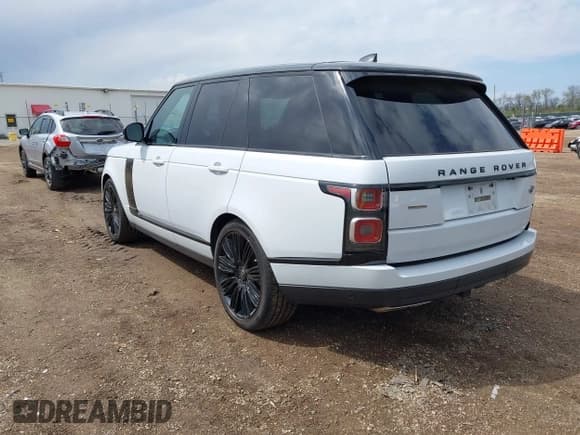 ✅ 2019 Land Rover Range Rover • VIN: SALGS2RE6KA535049 • Lot: 42117405. Listed on IAAI with 118,352 mi. Free auction sales archive from the USA and detailed vehicle history report at DreamBid. Image 3.