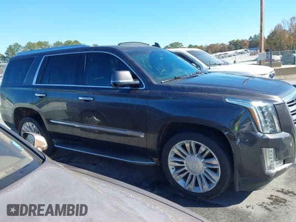 ✅ 2016 Cadillac Escalade Platinum • VIN: 1GYS4DKJ5GR119009 • Lot: 43718664. Listed on IAAI with 152,993 mi. Free auction sales archive from the USA and detailed vehicle history report at DreamBid. Image 13.