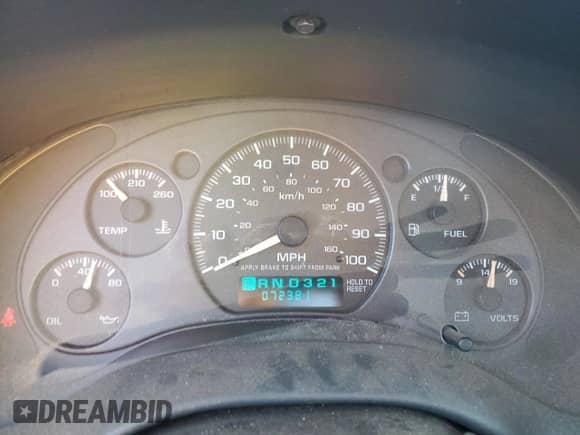 2003 Chevrolet S-10 LS с VIN 1GCDT19X038185607, выставлен на аукционе Copart как лот 82764965 с пробегом 72 381 миль миль и Списание • Salvage title. История ставок и продаж доступна на DreamBid. Изображение 9.