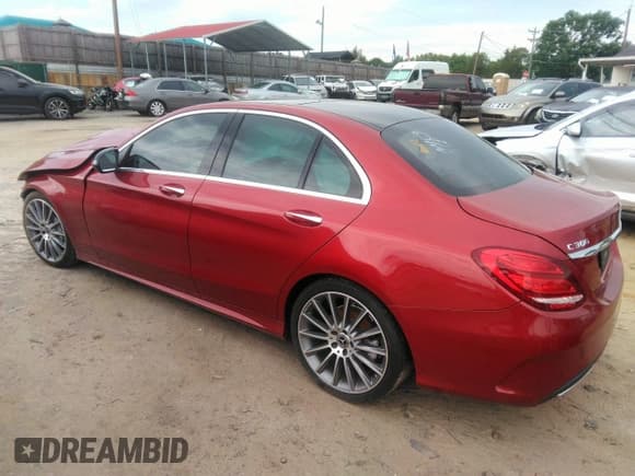 ✅ 2017 Mercedes-Benz C 300 • VIN: 55SWF4JB9HU211905 • Lot: 42258304. Listed on IAAI with 89,308 mi. Free auction sales archive from the USA and detailed vehicle history report at DreamBid. Image 3.