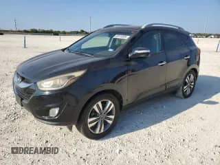 2015 Hyundai Tucson SE with VIN KM8JU3AG5FU066417, listed as a Copart auction lot 82615925 with 113,796 mi miles and Clean title. Bid and sale history available at DreamBid. Image 1.