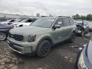 ✅ 2023 Kia Telluride SX X-Pro • VIN: 5XYP5DGC8PG329654 • Lot: 62067625. Listed on Copart with 38,629 mi. Free auction sales archive from the USA and detailed vehicle history report at DreamBid. Image 1.